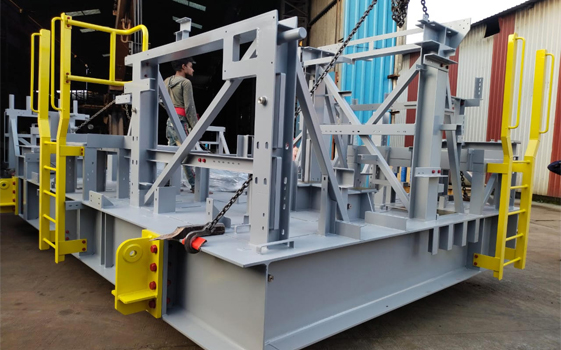 Compressor Base Stand A.S. Engineers, Pune